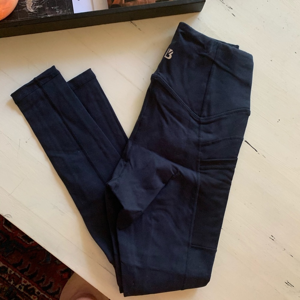 Buff Bunny navy blue legging